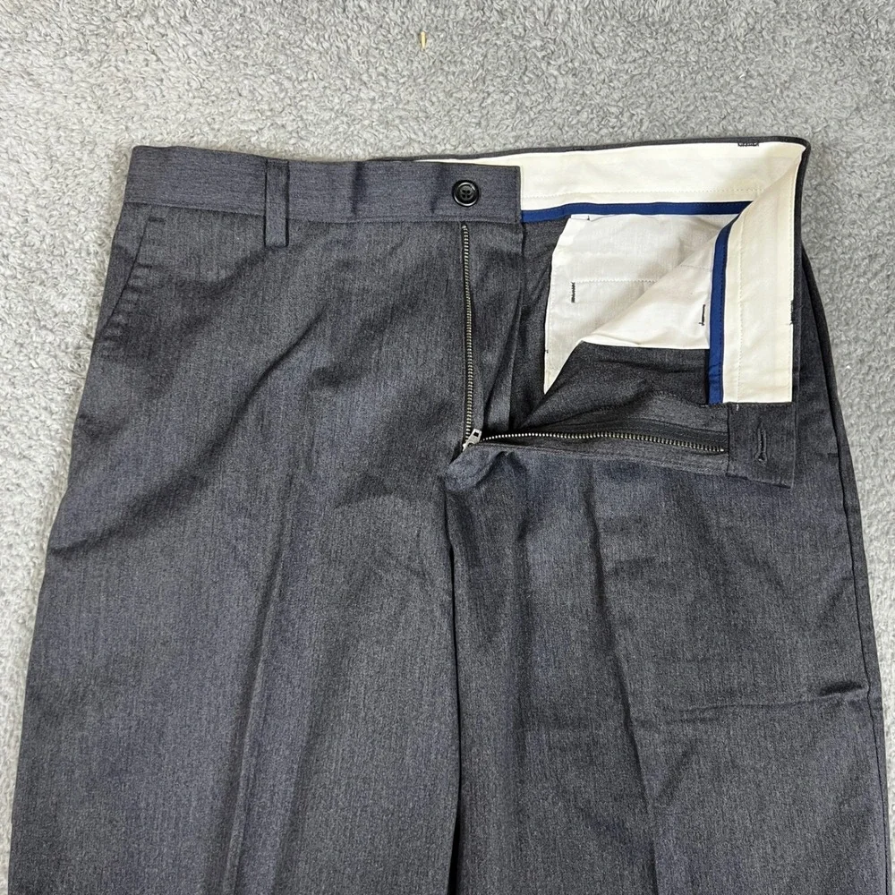 Dockers Easy Khaki Pants Mens 34x30 Navy Classic Fit Flat Front Business NEW‎